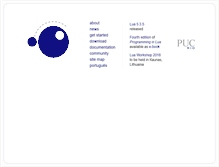 Tablet Screenshot of lua.org